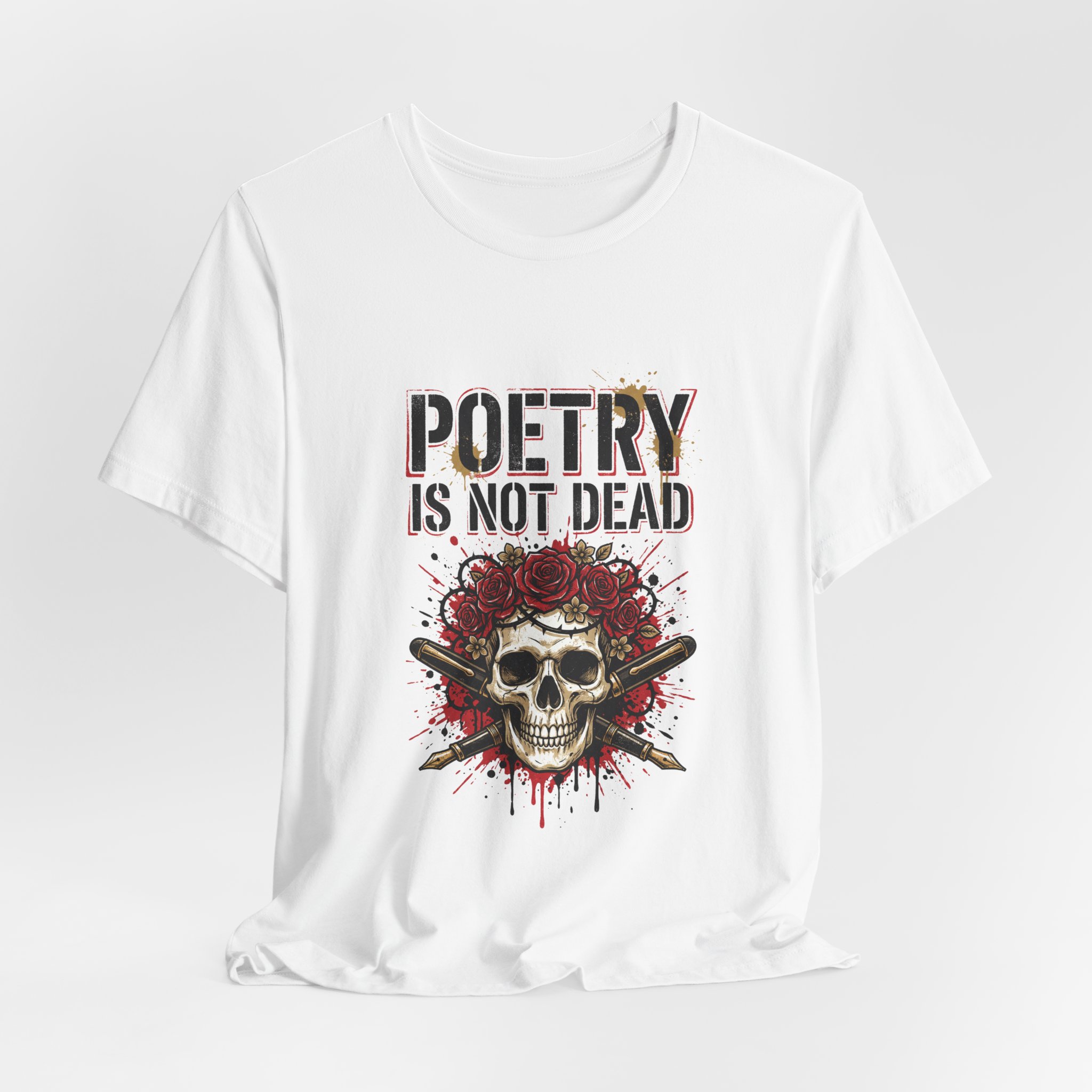Poetcore | Punk Poetry V4 | Unisex Graphic Tee - Image 4