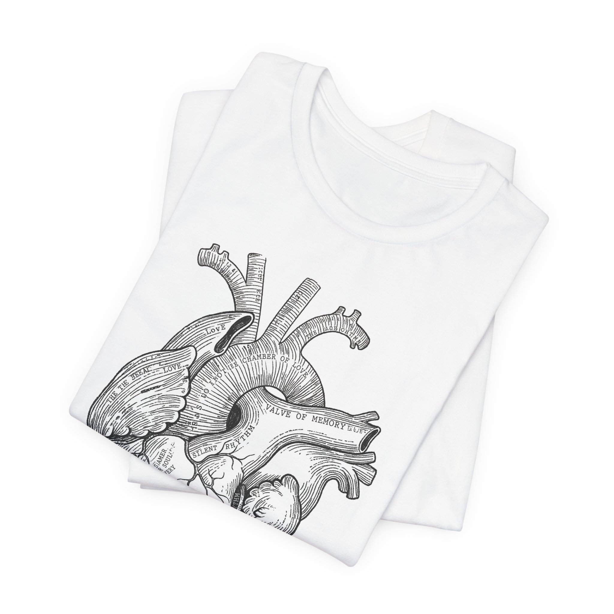 Anatomical Poetry Art Tee | Anatomical Verse | Poetcore Graphic Tee - Image 6
