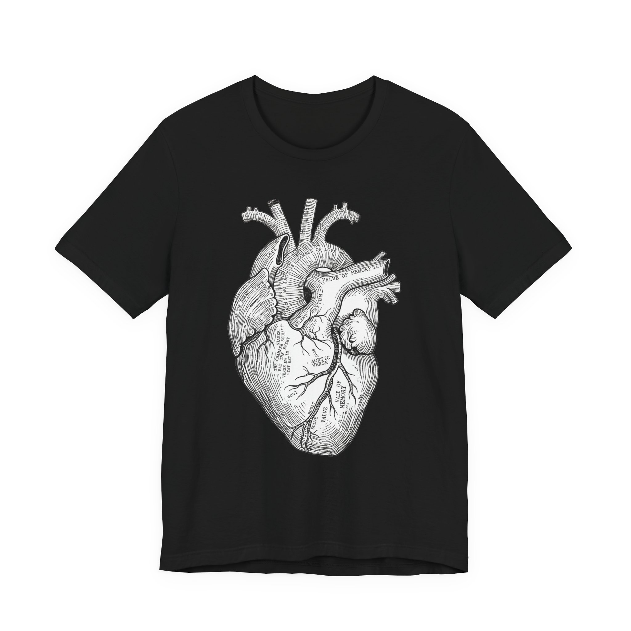 Anatomical Poetry Art Tee | Anatomical Verse | Poetcore Graphic Tee - Image 8