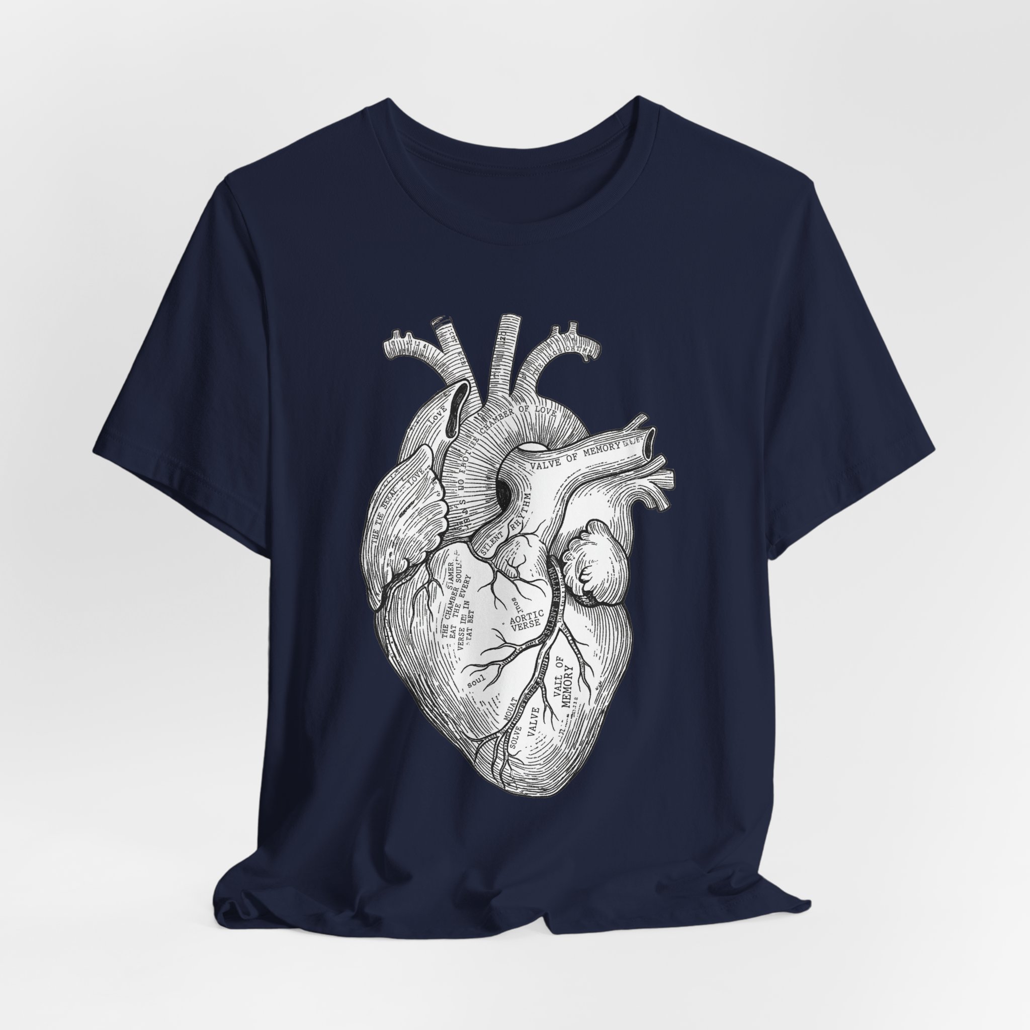 Anatomical Poetry Art Tee | Anatomical Verse | Poetcore Graphic Tee - Image 17