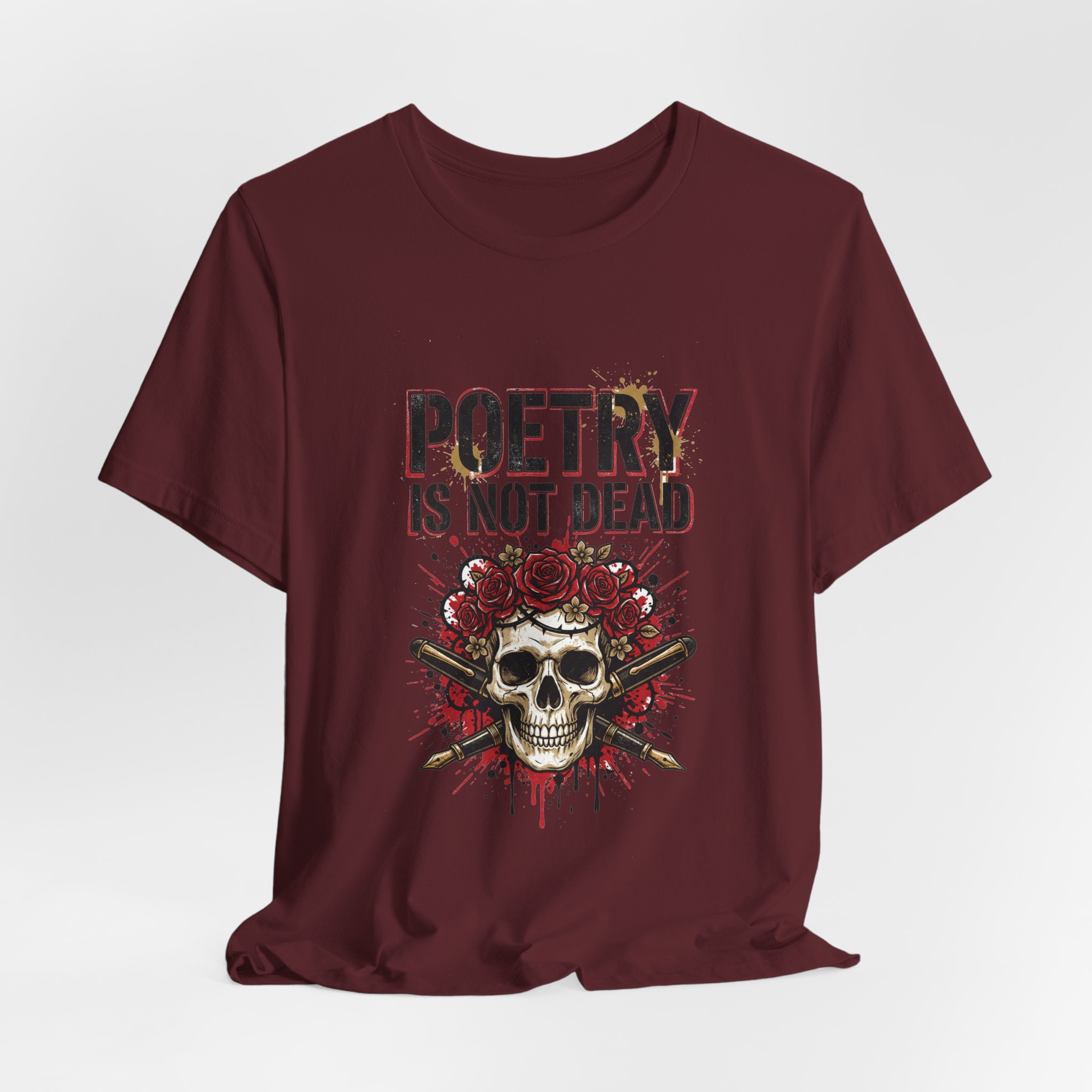 Poetcore | Punk Poetry V4 | Unisex Graphic Tee - Image 24