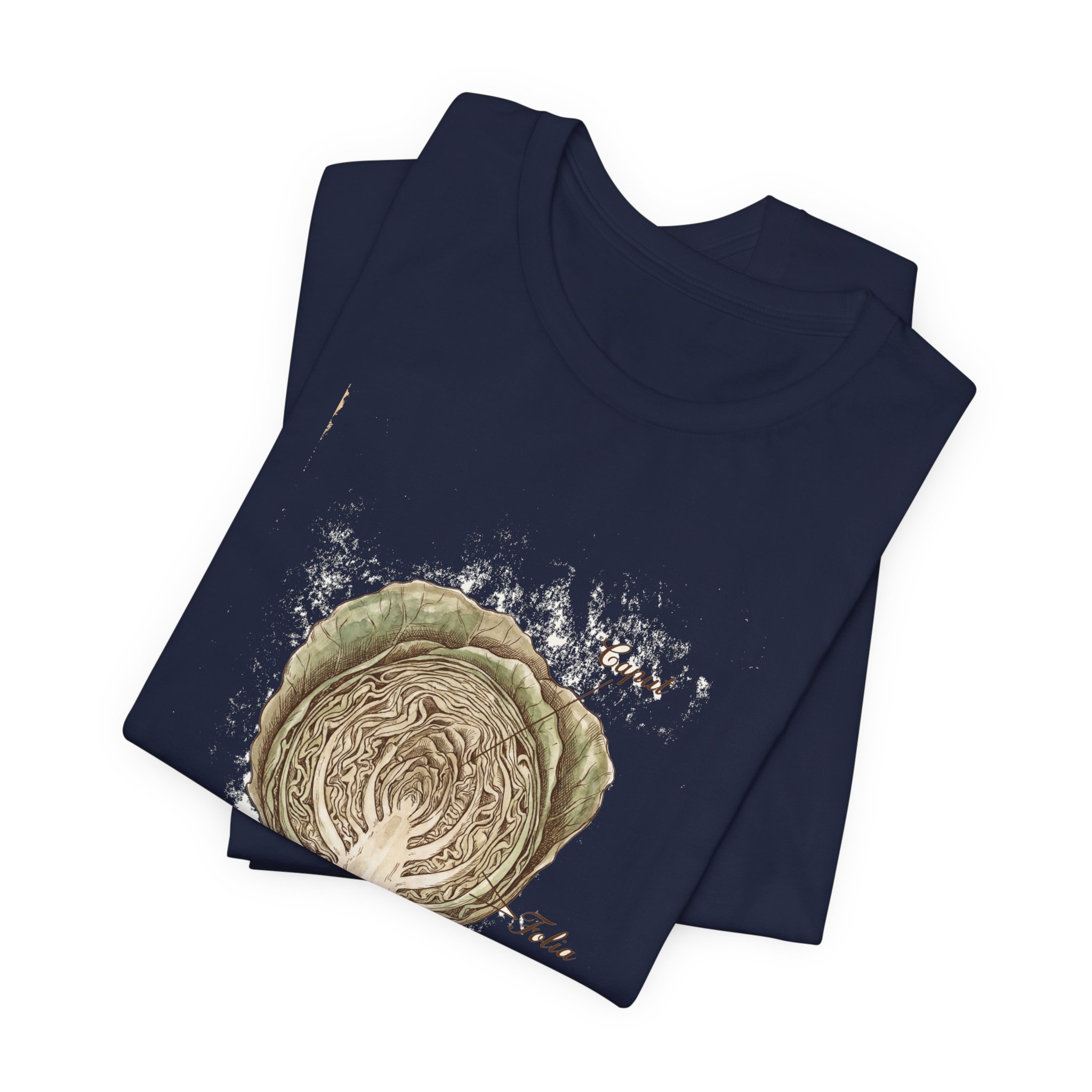 Cabbage Crush 2026 | Scientific Botanical Cross-Section V9 | Unisex Graphic Tee - Image 23