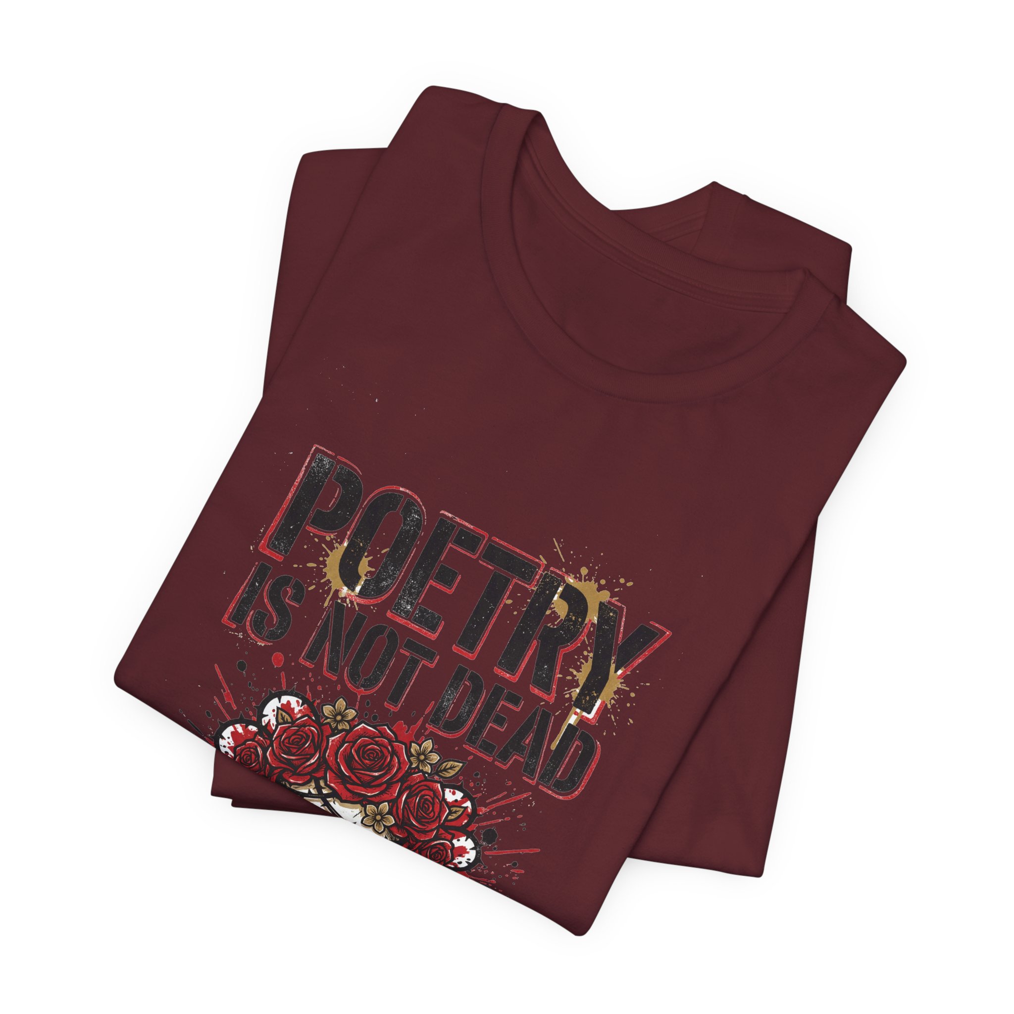 Poetcore | Punk Poetry V4 | Unisex Graphic Tee - Image 23